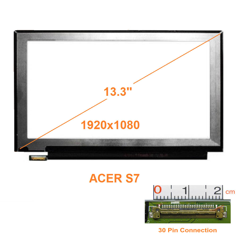 Màn hình 13.3 Led Slim Dùng cho Acer S7