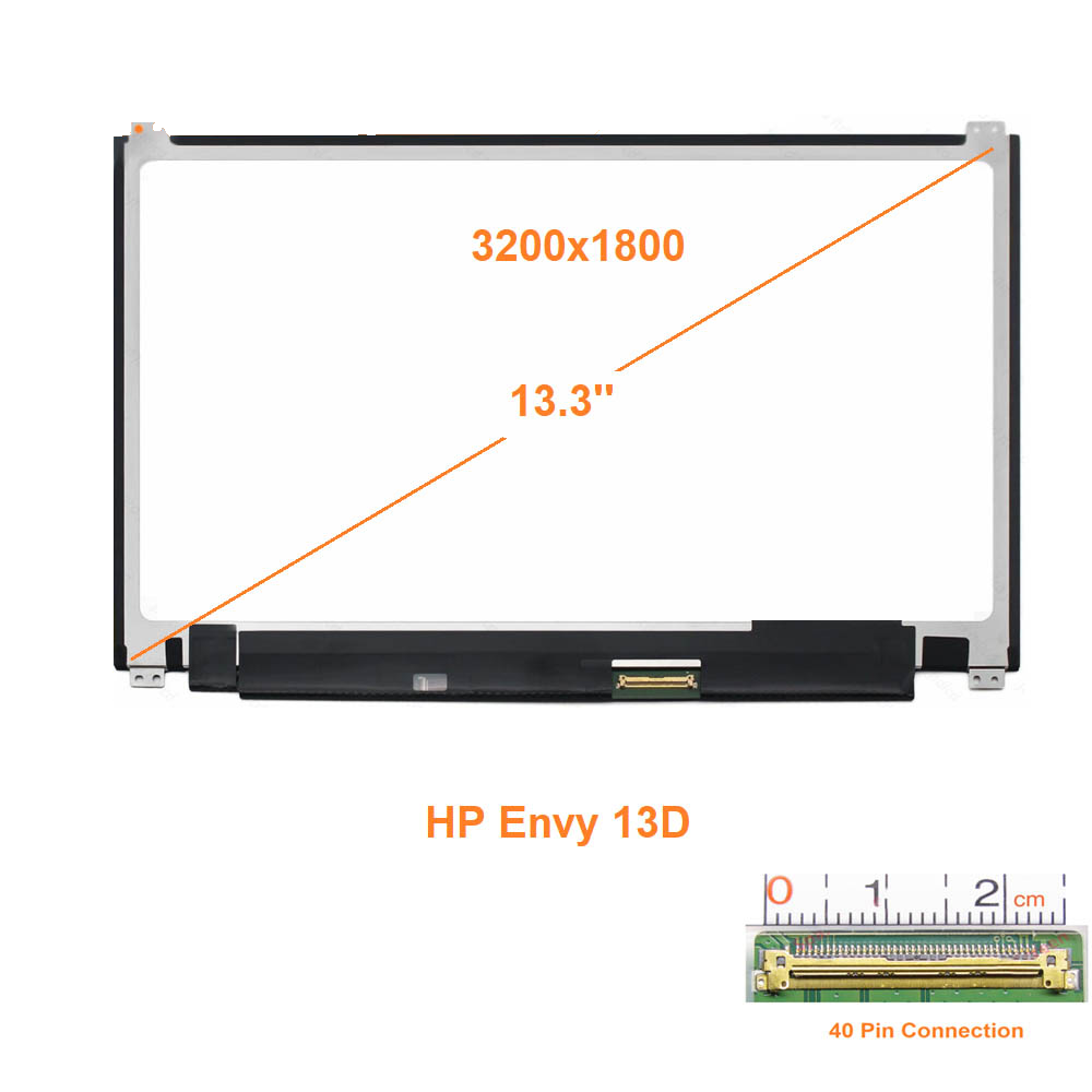 Màn hình 13.3 Led Slim (Qhd) Dùng cho Hp Envy 13D