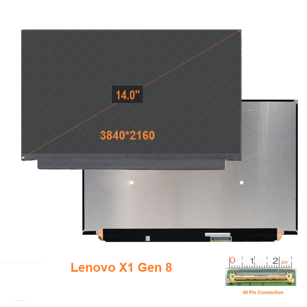 Màn hình 14.0 Led Slim 40Pin (Uhd) Dùng cho Lenovo X1 Gen 8,Hp 840 G5